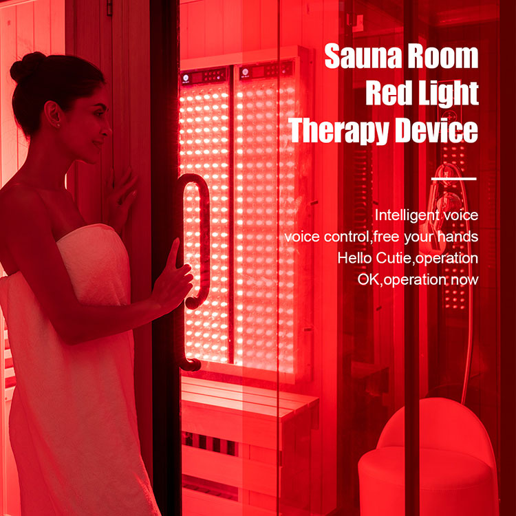 Infrared Sauna Room LED ອຸປະກອນການປິ່ນປົວດ້ວຍແສງສີແດງ