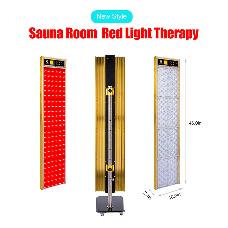 Outdoor Infrared Sauna Room LED ກະດານການປິ່ນປົວດ້ວຍແສງສີແດງ