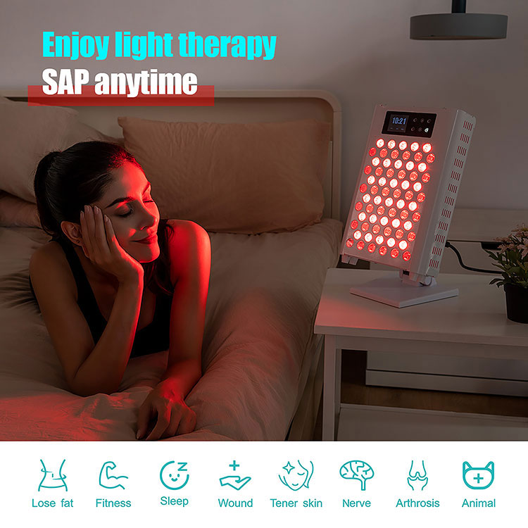 ແສງສີແດງ LED Tightening Therapy Panel Stand ອຸປະກອນແສງ infrared