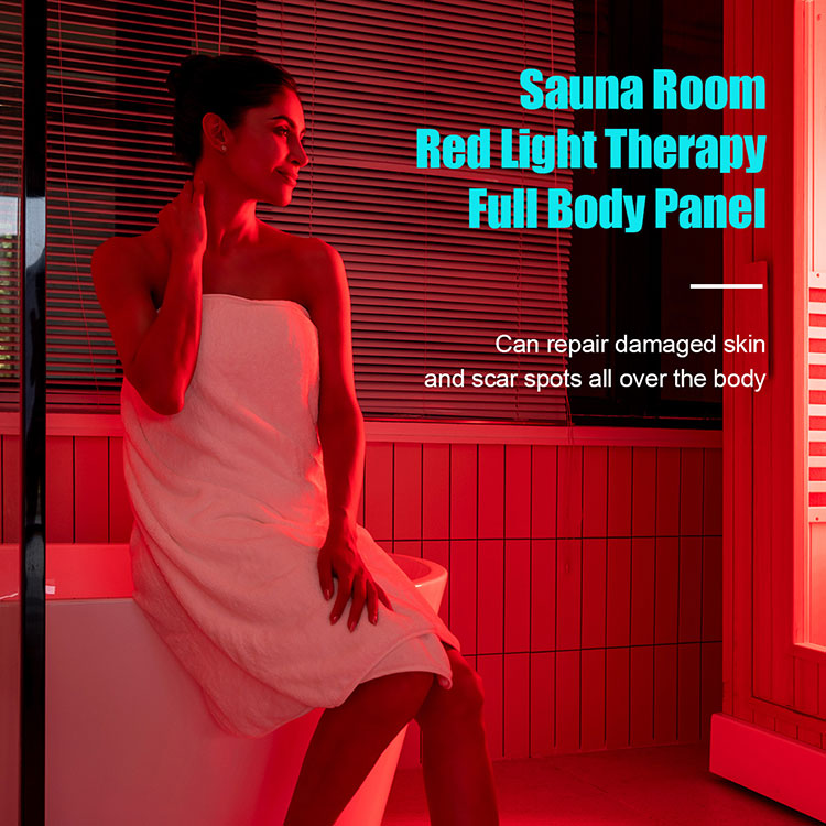 Waterproof Sauna Steam Room ອຸປະກອນການປິ່ນປົວດ້ວຍແສງສີແດງ